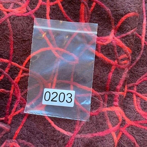 Vintage PIAZZA SEMPIONE Wool Orang Print Jacket Size IT 42 New 0203 - Picture 11 of 11